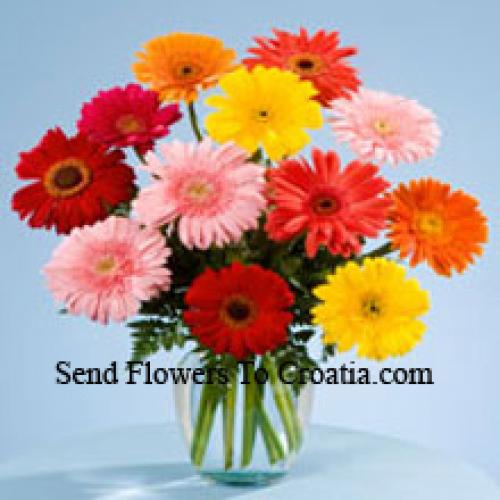 11 Sweet Mixed Gerberas